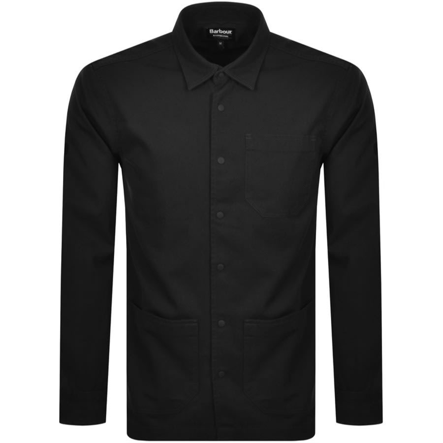 Alternative Image for ProductBarbour International Patch Overshirt Black1